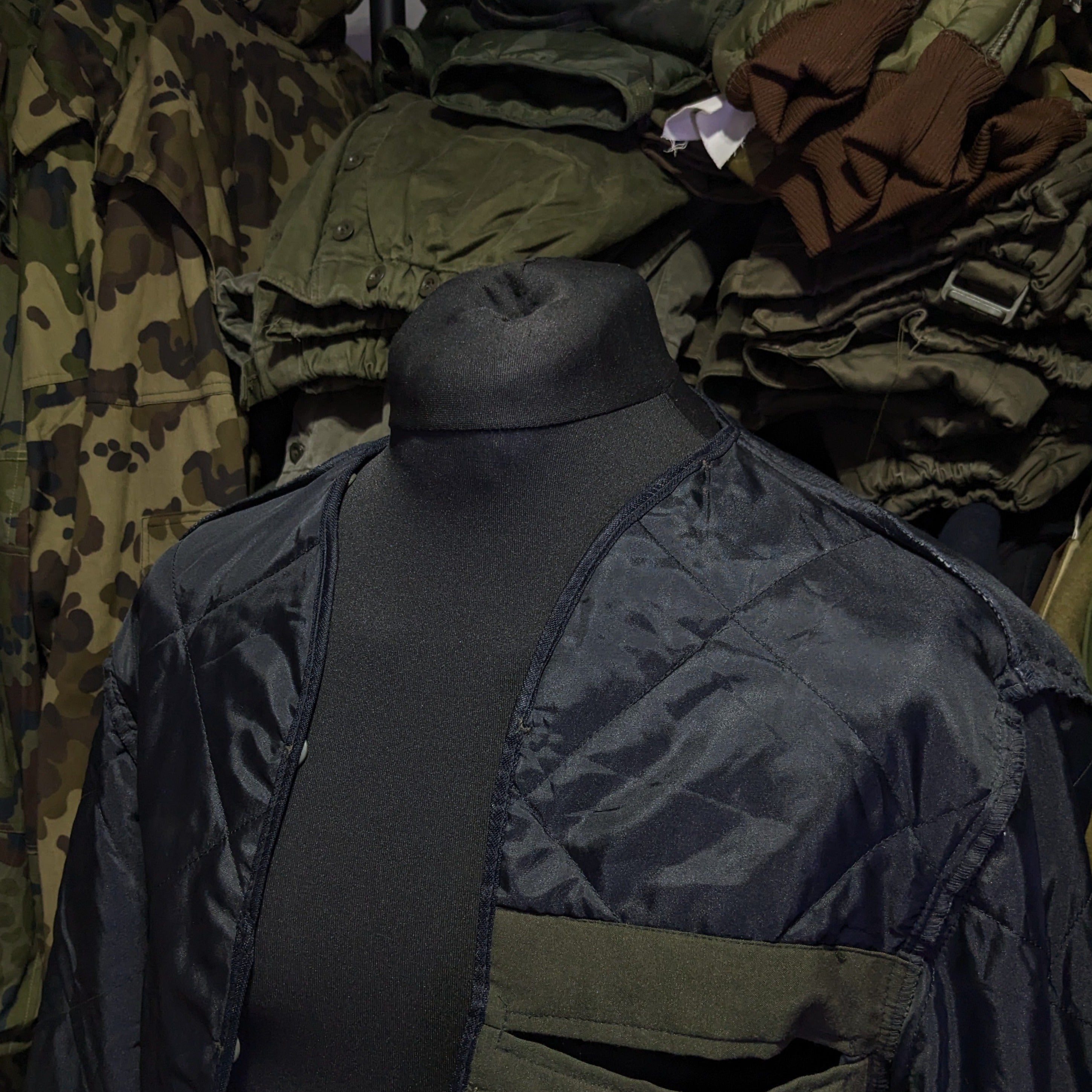 Liner coat outlet cold weather army