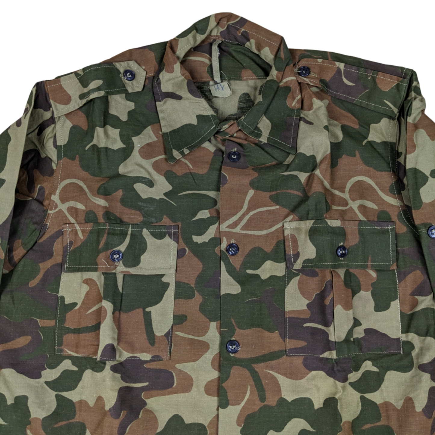 Romanian Army M1990 "Leaf" Camouflage Long Sleeve Shirt