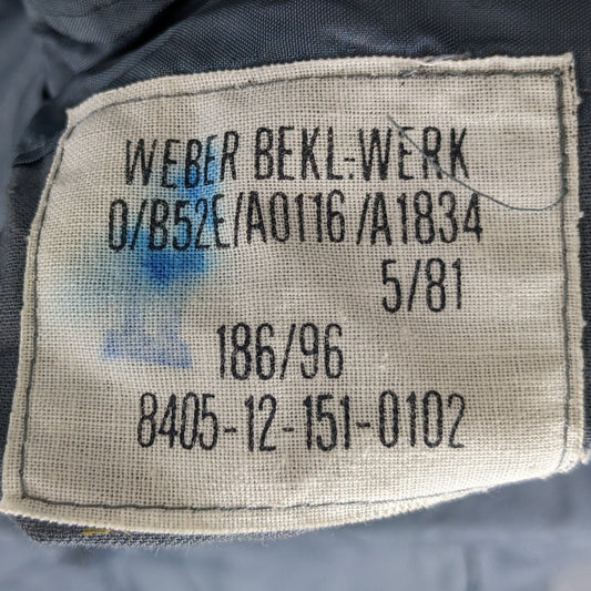 German Army Grey Dress Jacket Logistics Corps Uniform
