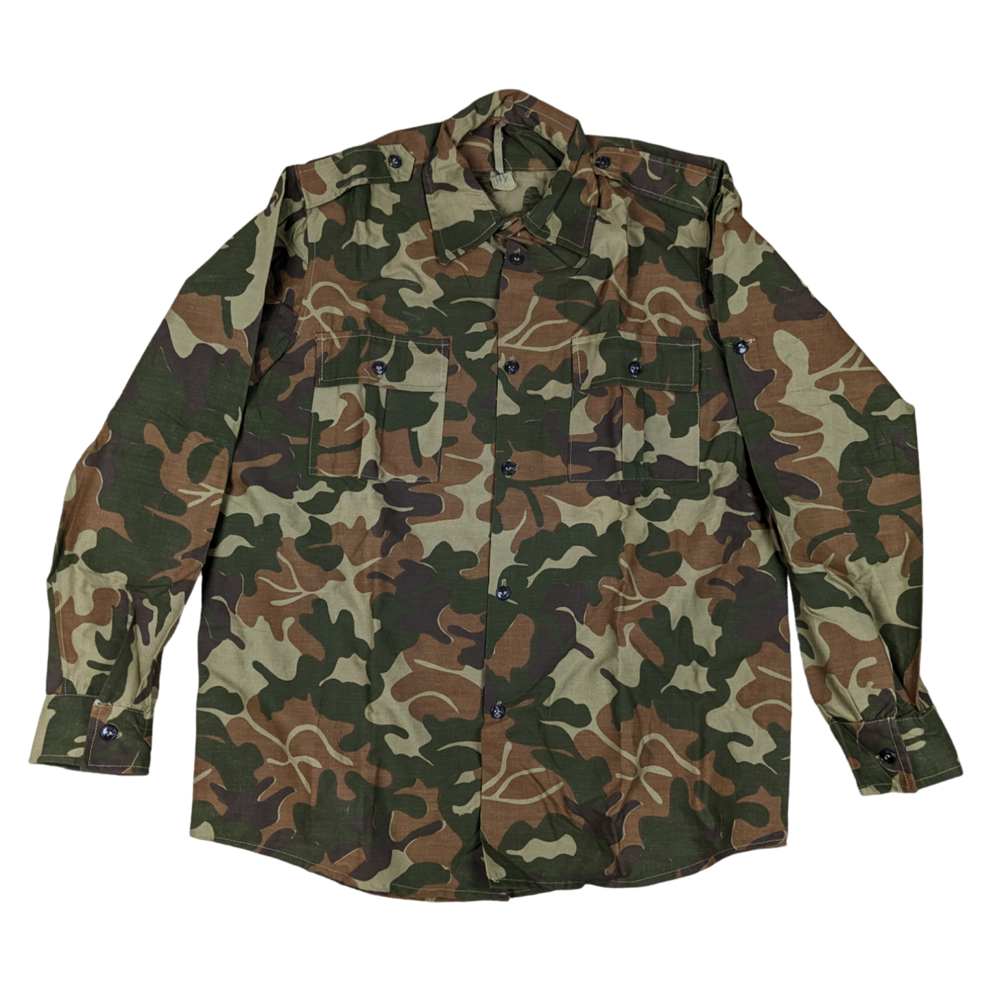 Romanian Army M1990 "Leaf" Camouflage Long Sleeve Shirt