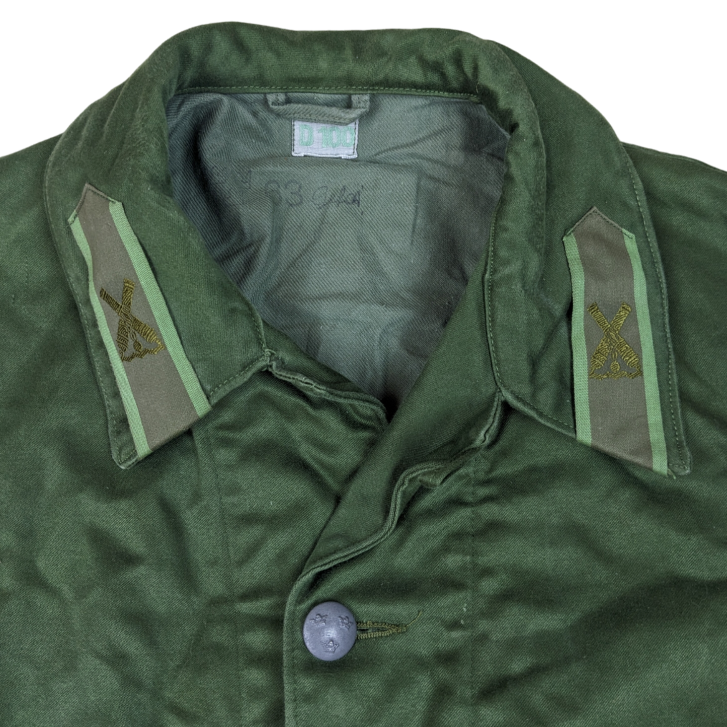 Swedish Army M59 Forest Green Field Jacket - Artillery Regiment