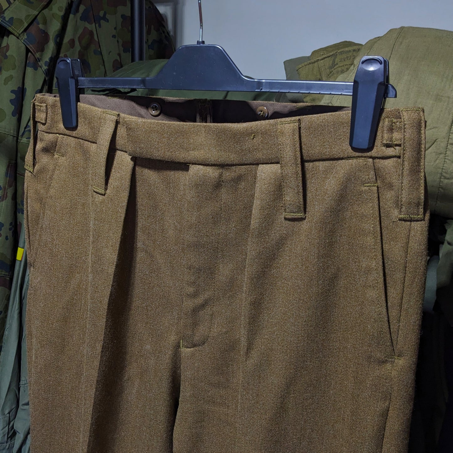 British Army No. 2 FAD Barracks Brown Parade Ceremonial Dress Trousers