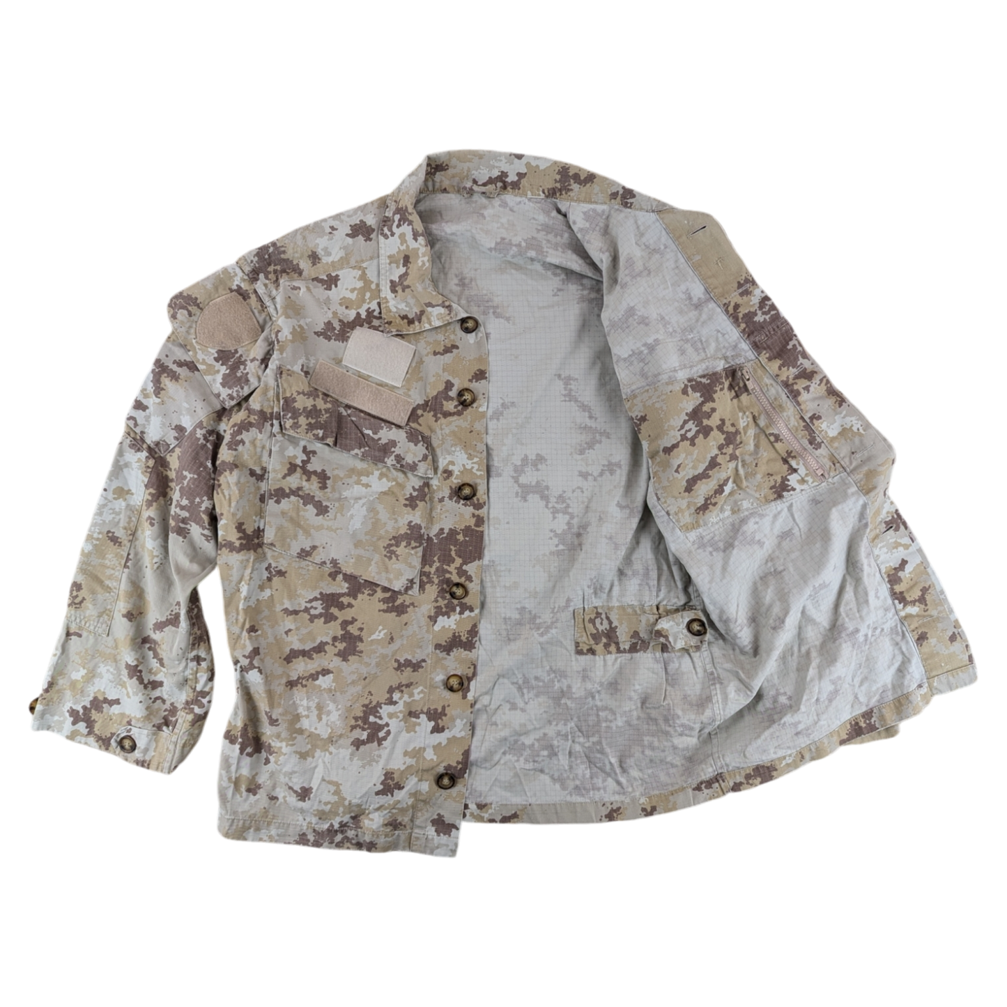 Italian Army M04 Mimetico Vegetato Desert Camouflage Combat Jacket - Large