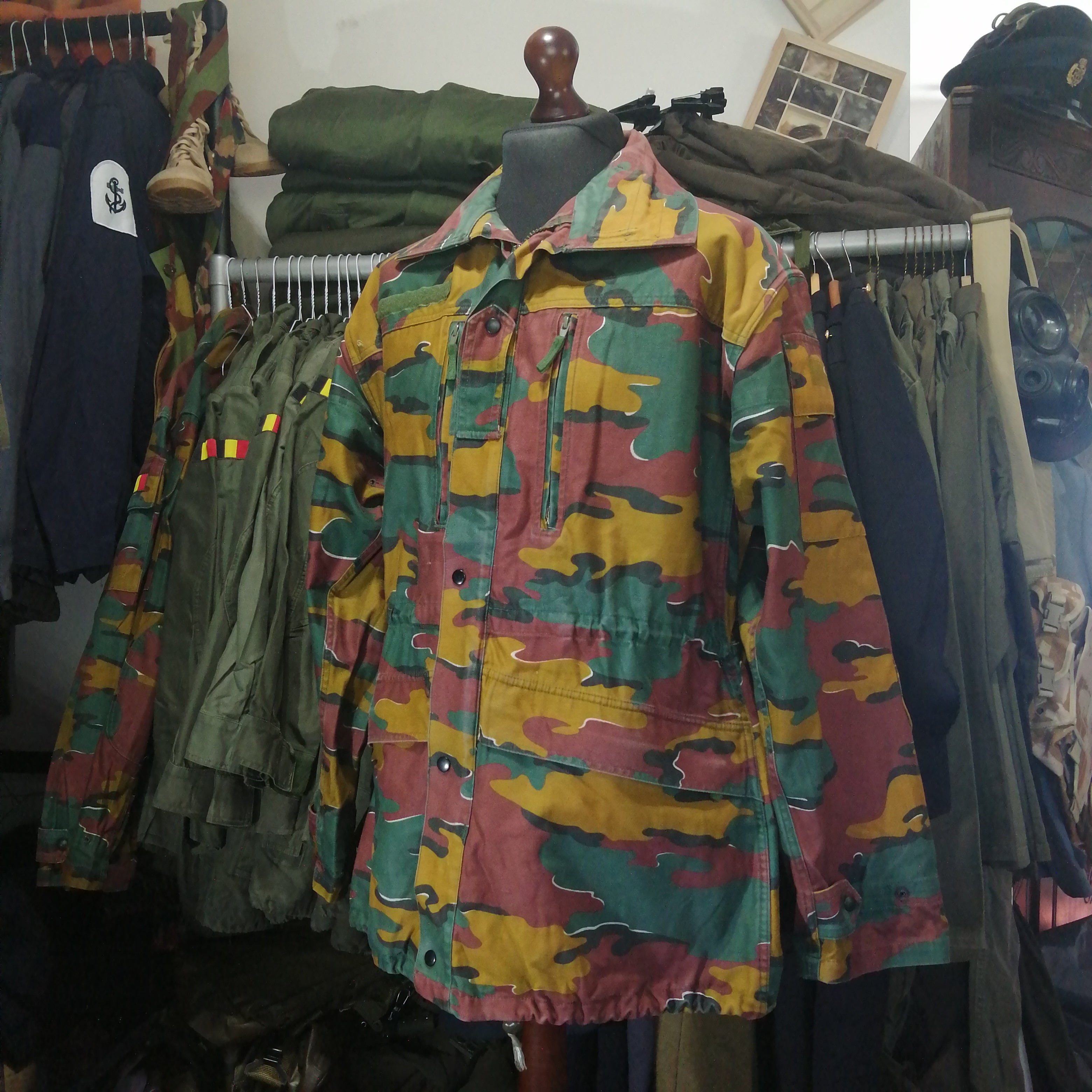 Belgian hot sale camo jacket