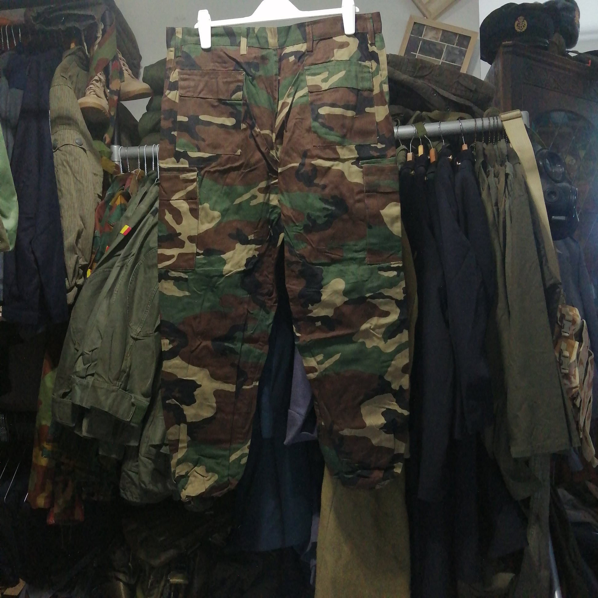 italian military easy pants - ワークパンツ