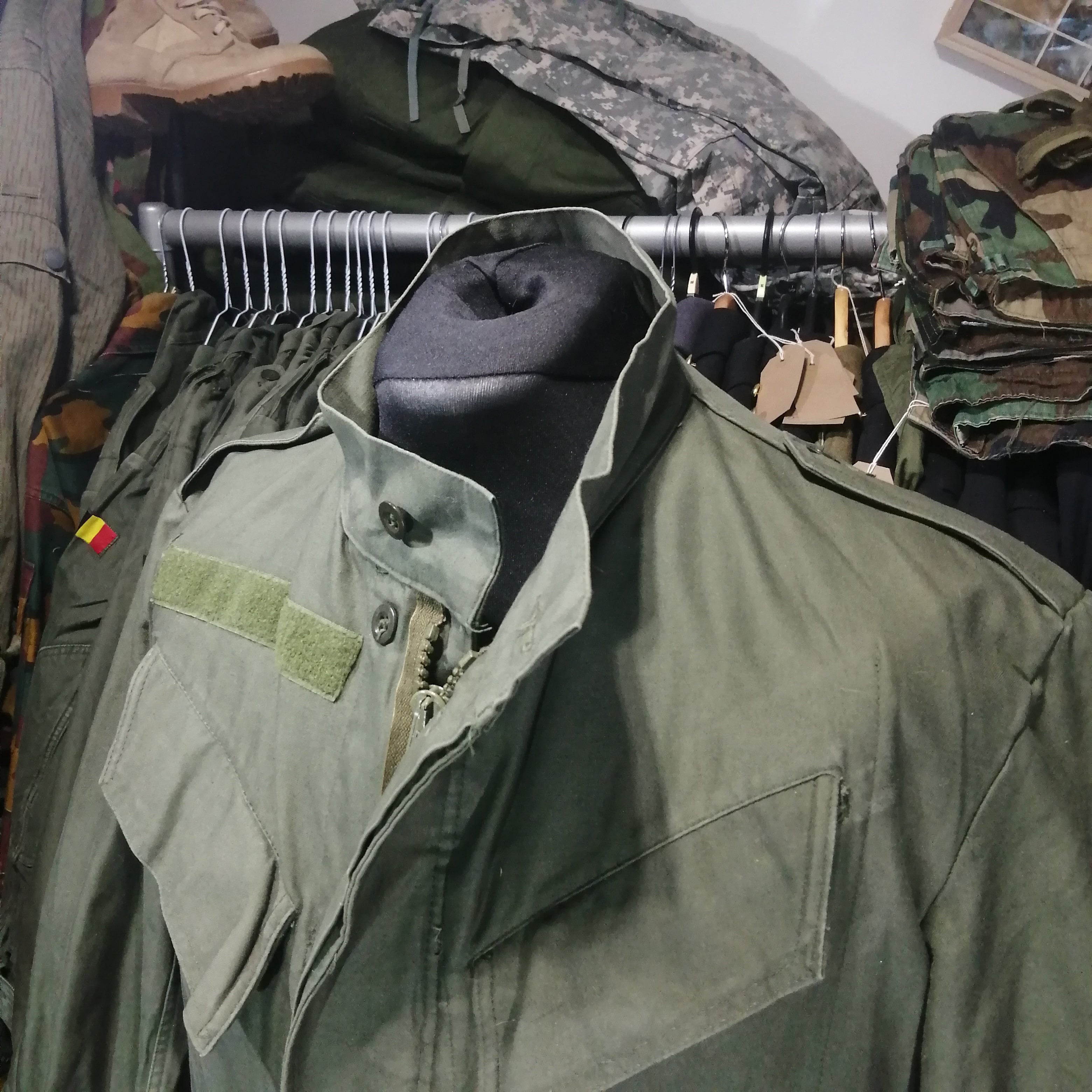 Belgian clearance m89 parka