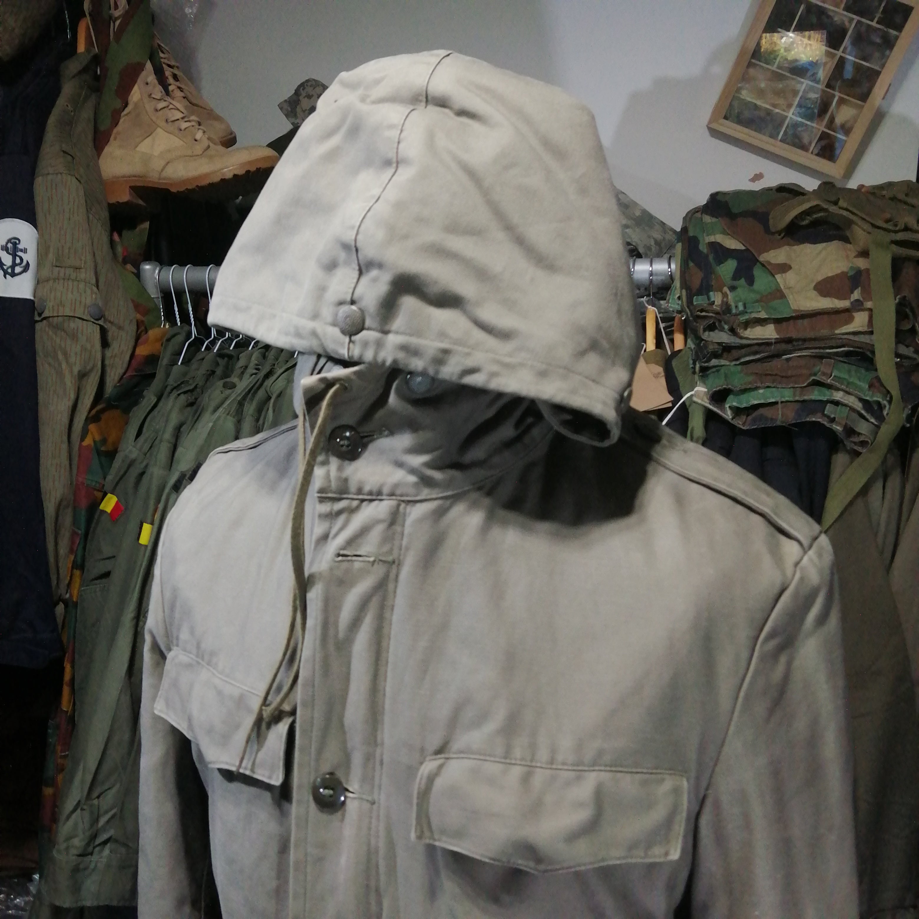 Ex army hot sale parka coats