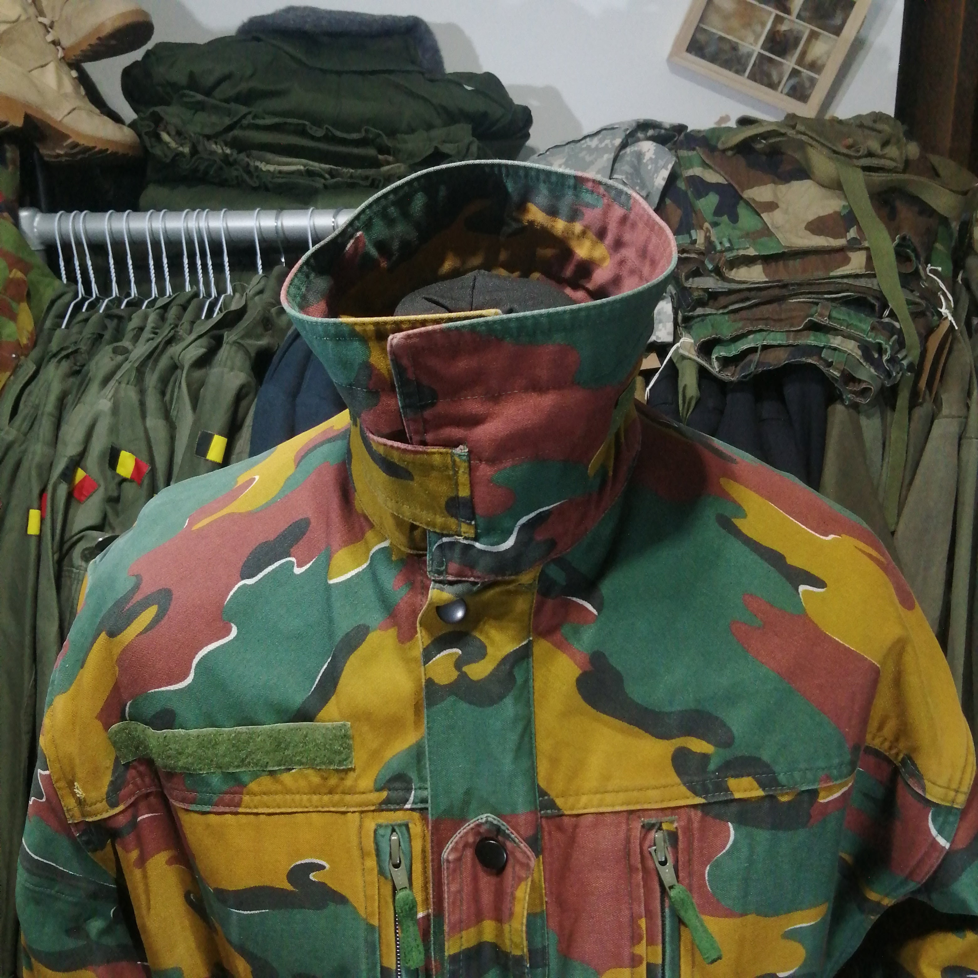 Belgian jigsaw camo on sale jacket